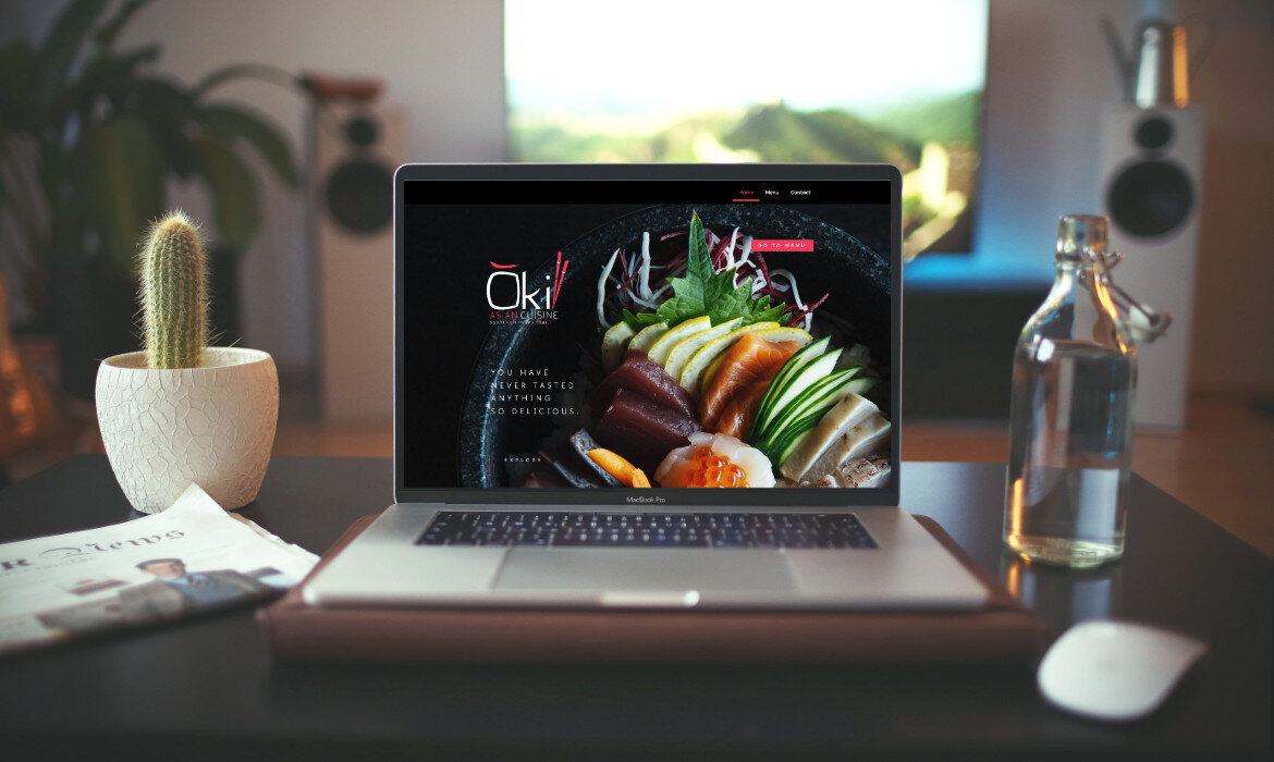Asian Restaurant Rhodes - Website Design